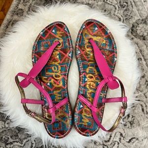 Sam Edelman Gigi Thong Sandal, Size 7.
